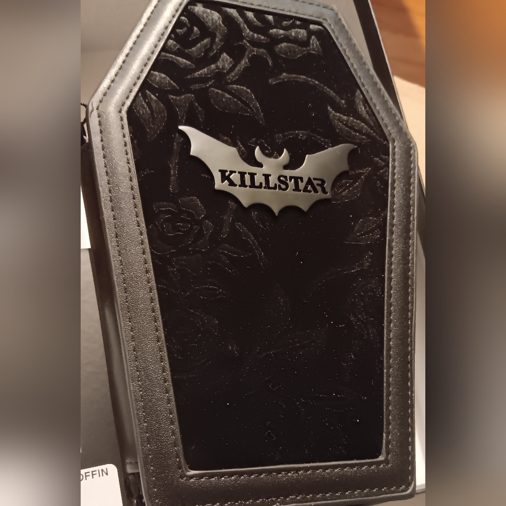 ❤️‍🔥SALE❤️‍🔥KILLSTAR Coffin Wallet Wristlet (NWT)